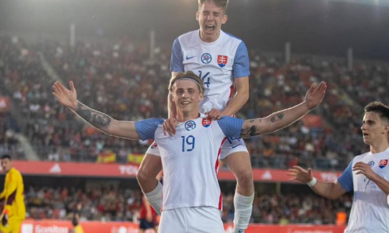 Slovenští mladíci v přípravě šokovali Španělsko
