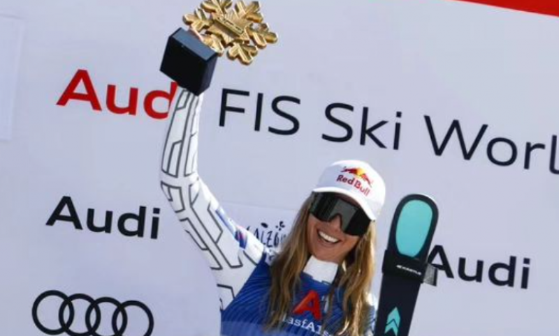 Ledecká po vítězství v Super-G vylepšila letošní maximum ve sjezdu