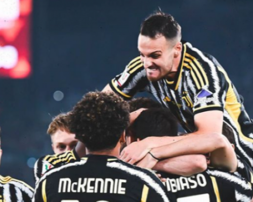 Po dvouleté pauze se Juventus opět dočkal. Díky Vlahovičovi získal Coppa Italia