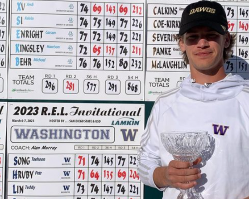 Hrubý se zatím do historie českého golfu nezapsal. V kvalifikaci na U.S. Open ale uhrál skvělé patnácté místo