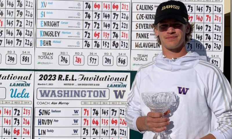 Hrubý se zatím do historie českého golfu nezapsal. V kvalifikaci na U.S. Open ale uhrál skvělé patnácté místo