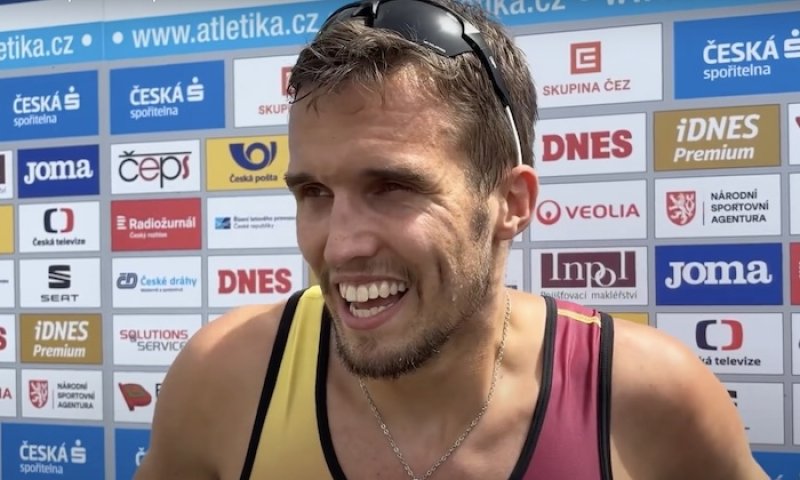 Překážkář Müller vymazal 22 let starý domácí rekord Mužíka a účast pod pěti kruhy v Paříži ho nemine: Trošku si odpočinu a naladím to
