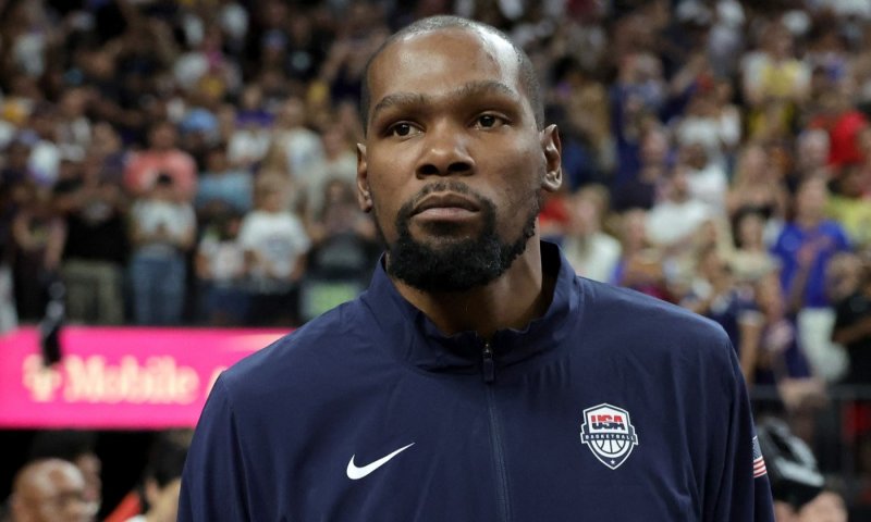 Kevin Durant se ukázal jako klíčový prvek týmu USA při vítězství nad Srbskem