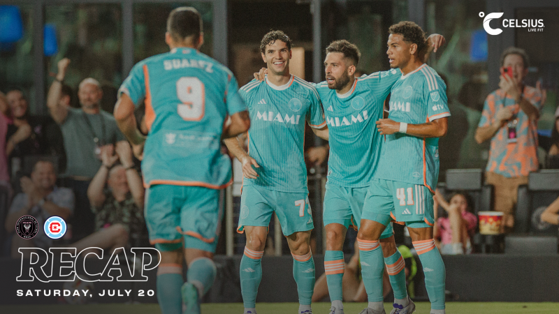 Inter Miami CF si připsali na domácím stadionu výhru 2:1 nad Chicago Fire FC