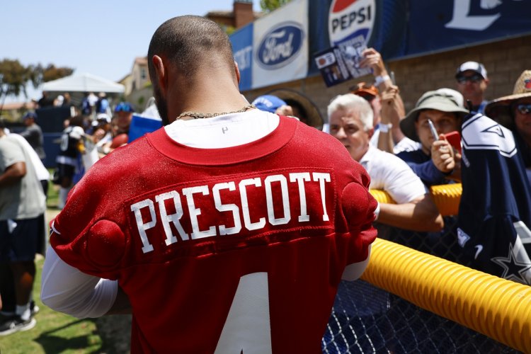 Těžké miliony pro tvář NFL. Kolik dostane Prescott?
