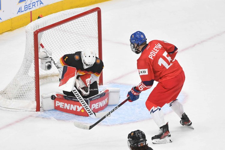Dva zápasy, dvě výhry. Hokejisté U18 na Hlinka Gretzky Cupu po USA poráží i Německo