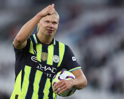 Haaland v životní formě? Trenér Guardiola pěje na hvězdného útočníka jen slova chvály