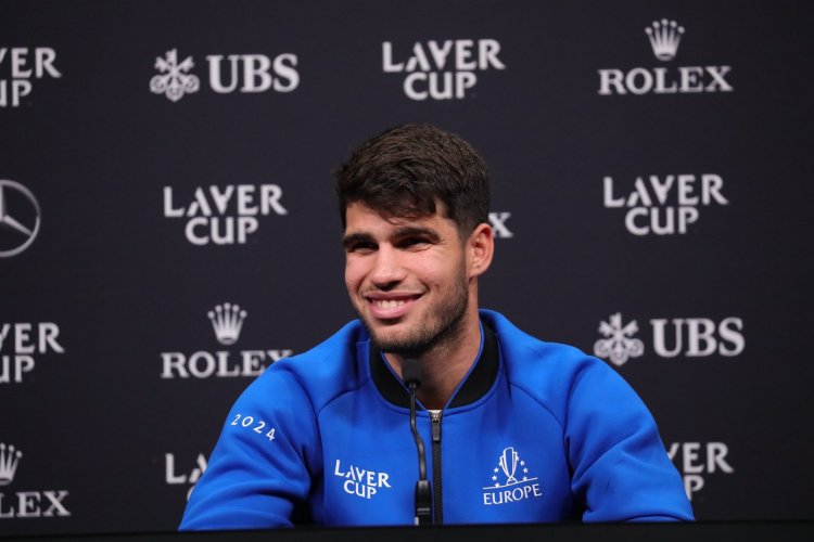 Alcaraz nadšený z přítomnosti Federera na Laver Cupu: 'Na ten moment jsem dlouho čekal'