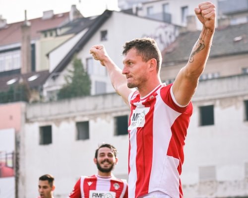 Září i v pětatřiceti! Necidovi stačí na gól necelých 90 minut a bezpečně kraluje nejlepším střelcům druhé ligy