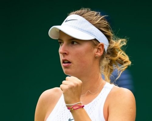 Měsíce pauzy jsou zapomenuty. Fruhvirtová se v Číně vrátila na okruh WTA triumfem, který ozdobil i "kanár"