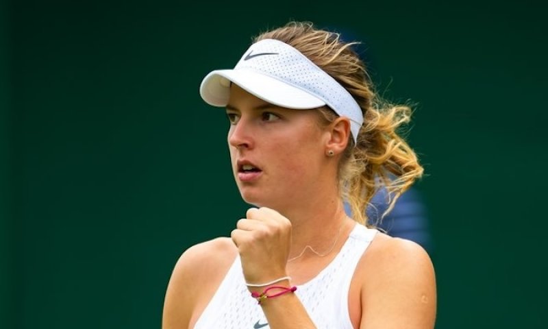 Měsíce pauzy jsou zapomenuty. Fruhvirtová se v Číně vrátila na okruh WTA triumfem, který ozdobil i "kanár"