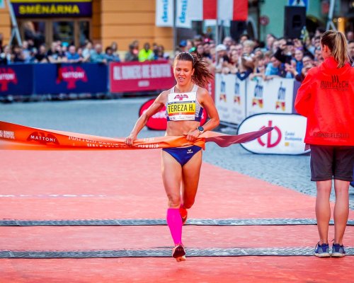 Na rekord jsem nemířila. Jela jsem tam s tím, že si zazávodím a proběhnu se na legendární trati, říká Hrochová