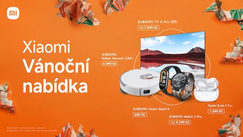 Xiaomi naděluje: K mobilu zdarma tablet, k vysavači hodinky
