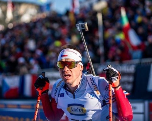 Krčmář sahal v olympijské Anterselvě po medaili, osudnou se mu stala poslední střelba