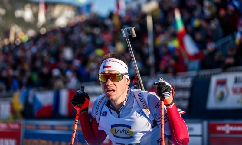 Krčmář sahal v olympijské Anterselvě po medaili, osudnou se mu stala poslední střelba