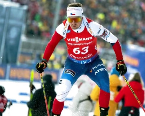 Úleva v přímém přenosu: Vítězslav Hornig si doma vyladil střelbu k dokonalosti