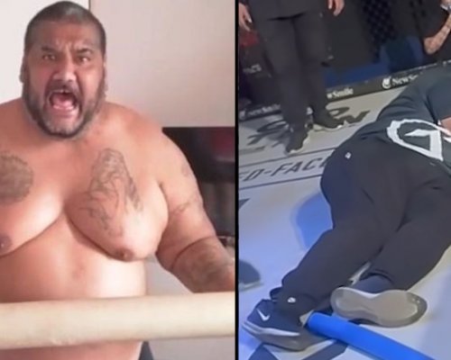 Zemětřesení vážilo 260 kilo. Diego Kotlár z prohry viní rozhodčího… A bolí ho ruka