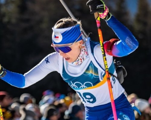 Český biatlon má staronovou královnu. Je to hezká tečka za sezonou, uvedla Voborníková