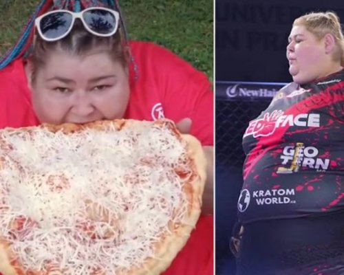 Spolknu každou soupeřku, jsem hotové monstrum z hlubin! chvástá se 260kilová Kotlárová. Teď se jde fackovat